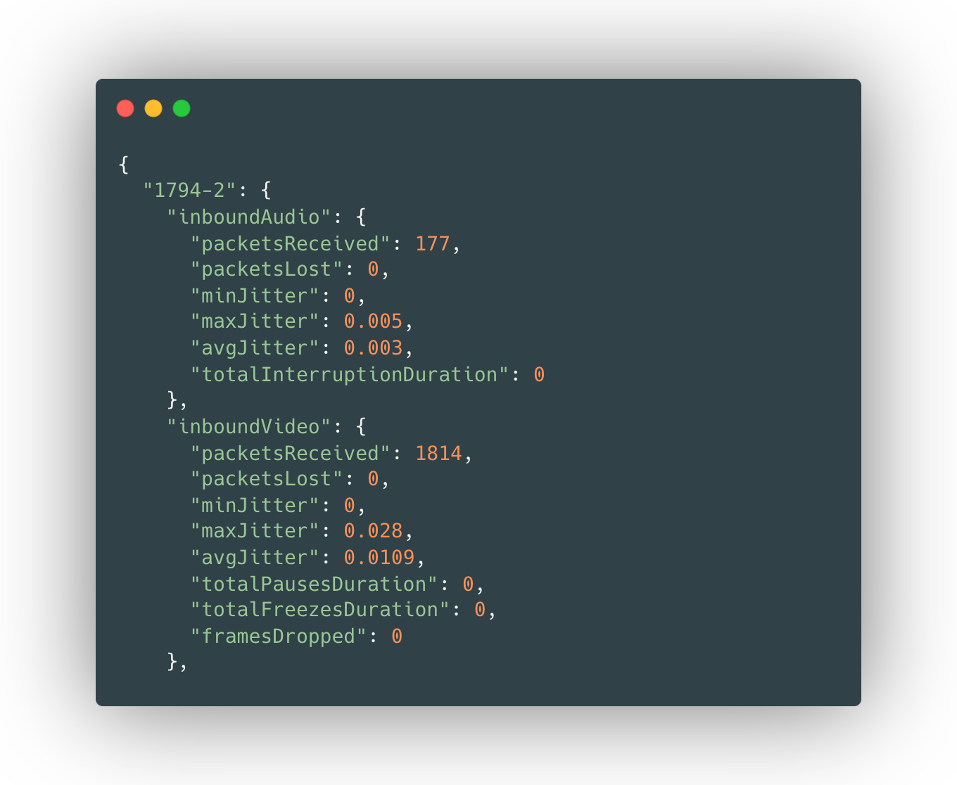 webrtc-stats